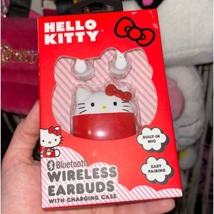 Hello kitty Wireless Earbuds Red or Pink